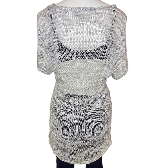 Helmut Lang Open Knit Tunic Sweater /Dress/ Cover-up Size M - Picture 7 of 11